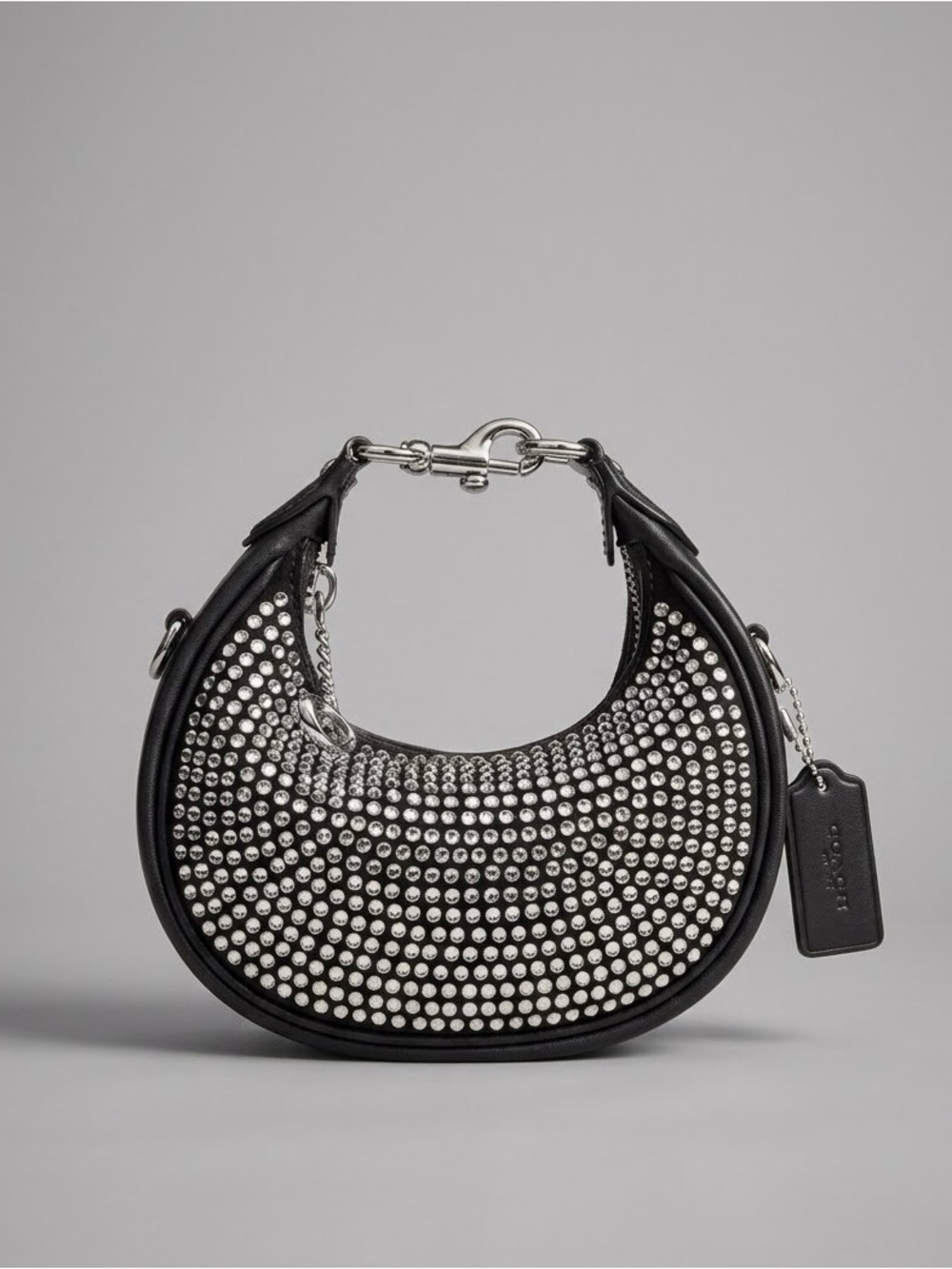 Coach Jonie Bag With Crystal Crossbody Black ~CW574~